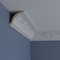 Ekena Millwork 3 3/4"H x 3 7/8"P x 5 3/8"F x 94 1/2"L, (12" Repeat), Strasbourg Crown Moulding MLD04X04X05SG - alternate 6